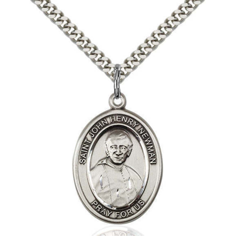 Blessed John Henry Newman Sterling Silver Medal